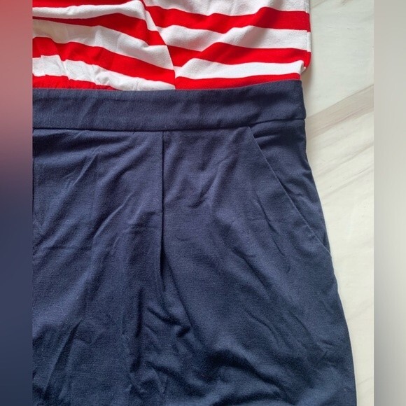 NWOT Trina Turk | Red White & Blue Giselle Romper XXL - Picture 8 of 10